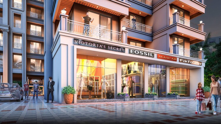 Exterior View, precious-meadows 2 Bedroom 1000 Sq.Ft. Apartment In Mharal Thane 9754124