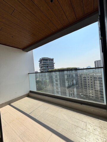 Balcony in 3 BHK Apartment at Parishram Apartments, Pali Hill – for Rent