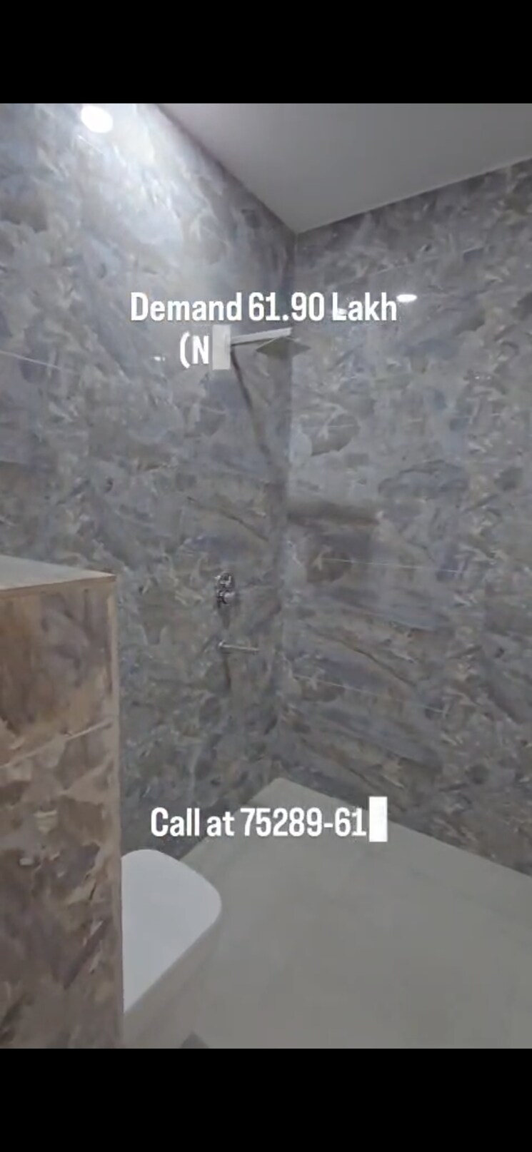 Bathroom, vip road 3 Bedroom 1550 Sq.Ft. Apartment In Vip Road Zirakpur 9754496