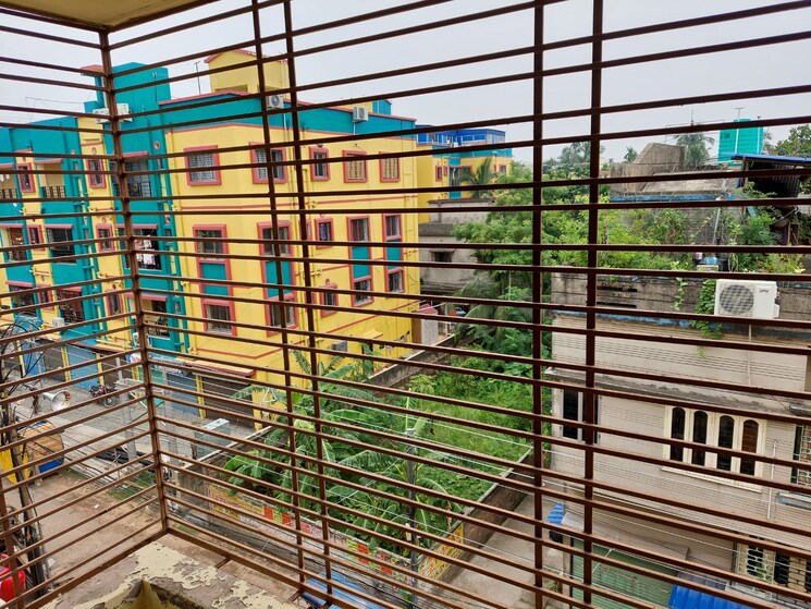 Balcony, jamuna-square 3 Bedroom 1035 Sq.Ft. Apartment In Birati Kolkata 9754475