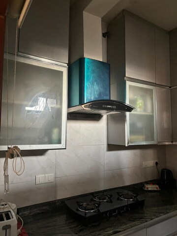 Kitchen in 3 BHK Apartment at Unitech Fresco, Sector 50 – for Sale