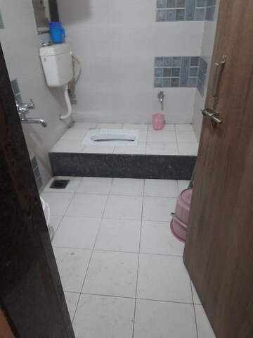Bathroom in 2 BHK Apartment at Nirman Nisarga, Bhusari Colony – for Rent