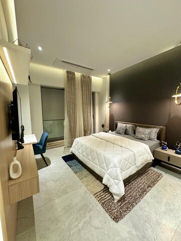 Bedroom in 2 BHK Builder Floor at Delta Aveon City, Rabale – for Sale