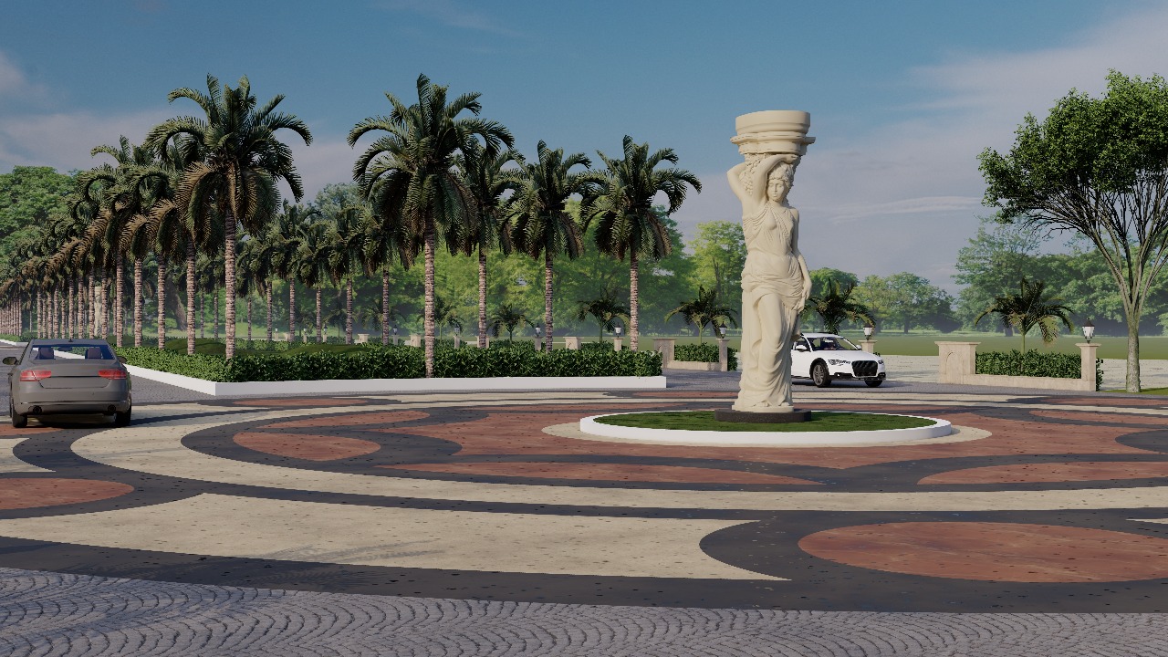  Plot – Garden View at Super Corridor - for Sale