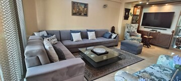 Living Room in 3 BHK Apartment at Hiranandani Verona Co op Housing Society Ltd, Powai – for Rent