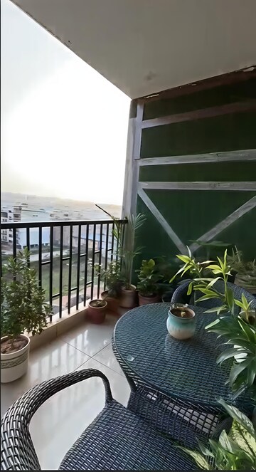 Balcony in 3 BHK Apartment at BCL Chinar Homes, Dhakoli – for Sale