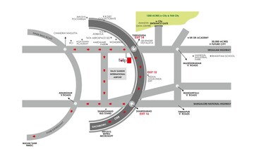 2.5 BHK Apartment – Map Location View at Rubrick Tulip, Tukkuguda - for Sale