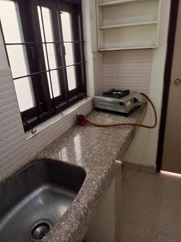 Kitchen in 1 RK Builder Floor at Begumpet – for Rent
