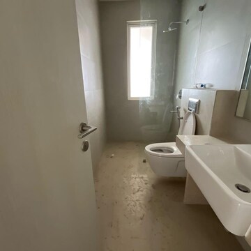 Bathroom in 3 BHK Apartment at Indiabulls Sky Forest, Dighe Nagar – for Rent