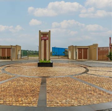  Plot – Exterior View View at The Akshara Valley Address, Doddabele - for Sale