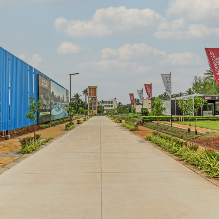 Exterior View, the-akshara-valley-address  2400 Sq.Ft. Plot In Doddabele Bangalore 9755637