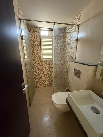 Bathroom in 3 BHK Apartment at Kolte Patil Link Palace, Santacruz West – for Rent