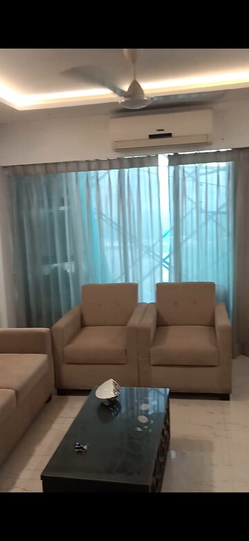 Living Room in 2.5 BHK Apartment at Lokhandwala Harmony, Worli – for Rent
