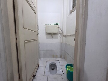 Bathroom in 1 BHK Apartment at Bimbisar Nagar, Goregaon East – for Rent