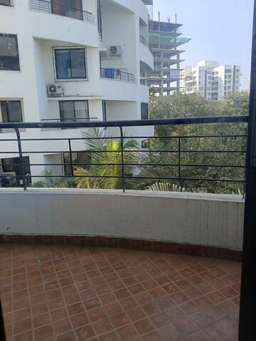 Balcony in 3 BHK Apartment at Rutuparna Apartments, Baner – for Rent