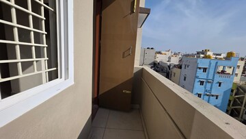 Balcony in 1 BHK Apartment at Udaya Nagar – for Rent