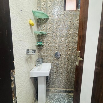 Bathroom in 2 BHK Builder Floor at Dwarka Mor – for Rent