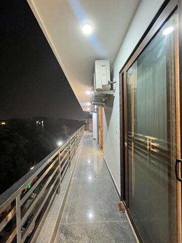 Balcony in 4 BHK Builder Floor at Vasant Kunj – for Rent