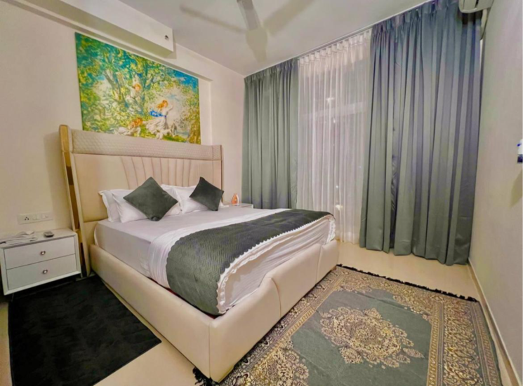 Bedroom, omaxe-the-palace 3 Bedroom 1550 Sq.Ft. Apartment In Sushant Golf City Lucknow 9757320