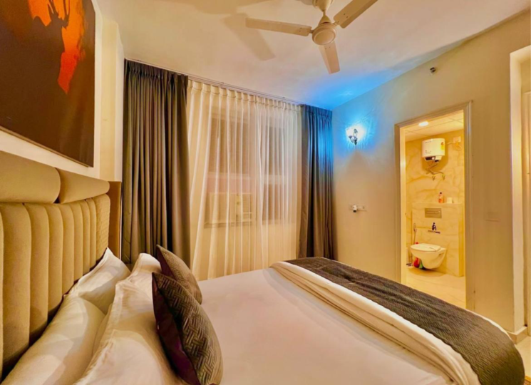 Living Room, omaxe-the-palace 3 Bedroom 1550 Sq.Ft. Apartment In Sushant Golf City Lucknow 9757320