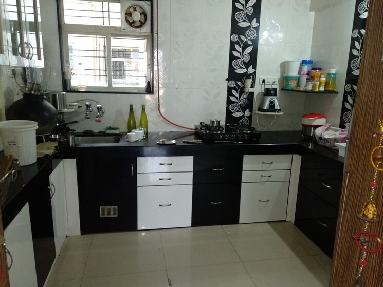 Kitchen, high-life 2 Bedroom 1000 Sq.Ft. Apartment In Sinhagad Road Pune 9757334
