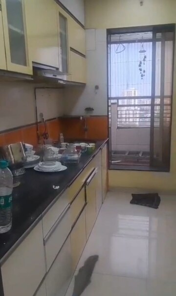 Kitchen in 3 BHK Apartment at Neelkanth Palms, Kapur Bawdi – for Rent