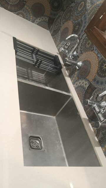 Staircase in 2 BHK Independent House at Aerocity – for Rent