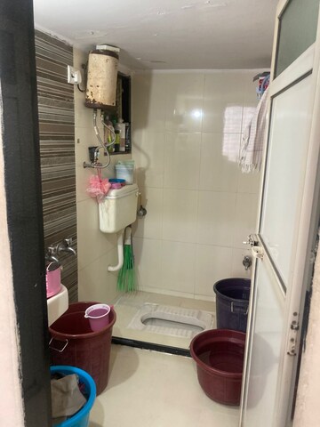 Bathroom in 1 BHK Apartment at Shanti Gardens , Mira Road – for Sale