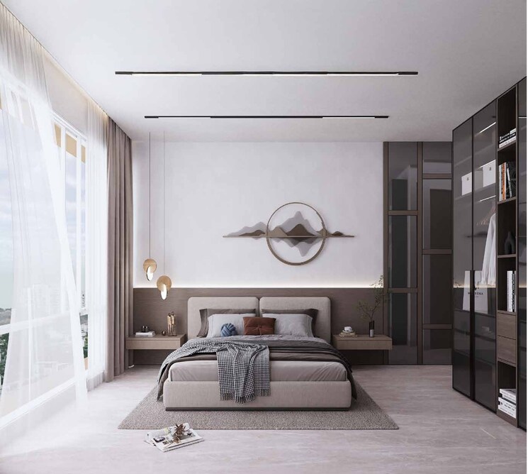 Living Room, nibm 3 Bedroom 1018 Sq.Ft. Apartment In Nibm Pune 9757740