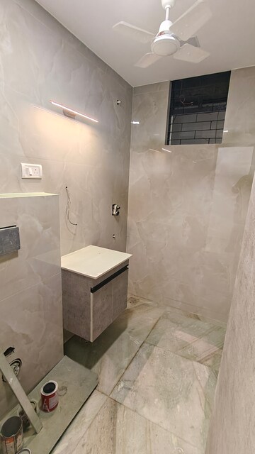 Bathroom in 3 BHK Builder Floor at Malviya Nagar – for Rent