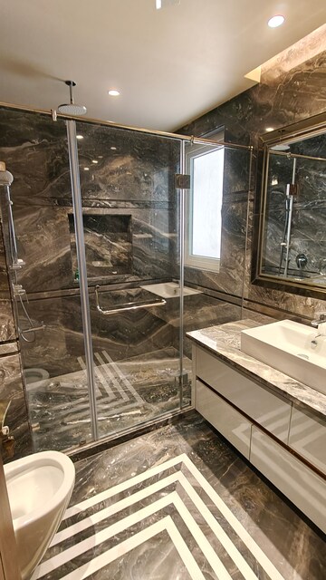 Balcony in 4 BHK Builder Floor at Panchsheel Park – for Rent