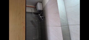Bathroom in 2 BHK Apartment at Chandak 34 Park Estate, Goregaon West – for Rent