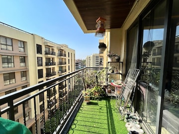 Balcony in 3 BHK Apartment at Lodha Sterling, Kolshet Road – for Sale