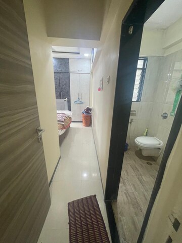 Attached Bathroom in 1 BHK Apartment at Shiv Darshan CHS Bhandup, Bhandup West – for Rent