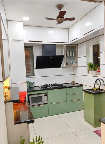 Kitchen in 3 BHK Apartment at Aparna Serene Park, Kondapur – for Sale