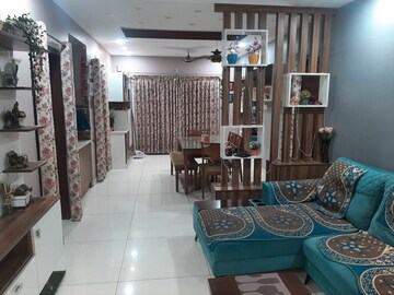 Living Room in 3 BHK Apartment at My Home Krishe, Financial District – for Rent