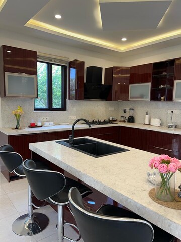 Team Area in 4 BHK Villa at Mantri Group Mantri Euphoria, Narsingi – for Rent