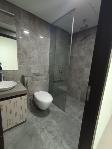 Bathroom in 3 BHK Apartment at Oberoi Sky City, Borivali East – for Rent