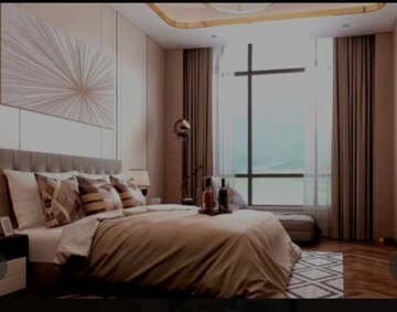 Bedroom in 2 BHK Apartment at Ashar Axis, Majiwada – for Sale