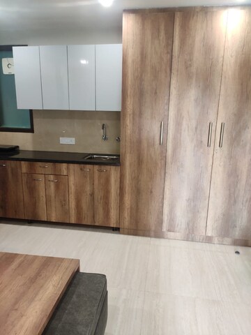 Kitchen in 1 RK Builder Floor at Mohit House, Sushant Lok I – for Rent