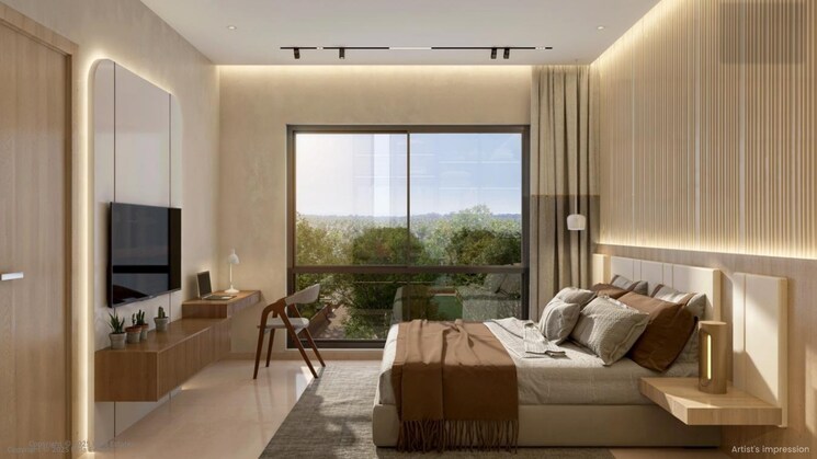 Bedroom, birla-evam 2 Bedroom 707 Sq.Ft. Apartment In Manjri Budruk Pune 9759029