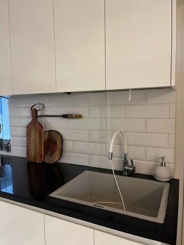 Bathroom in 3 BHK Apartment at Gaurs Green Vista, Nyay Khand – for Sale