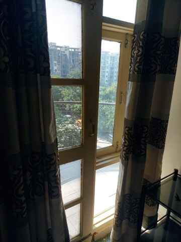 Staircase in 2 BHK Apartment at Omaxe Heights, Sector 86 – for Rent