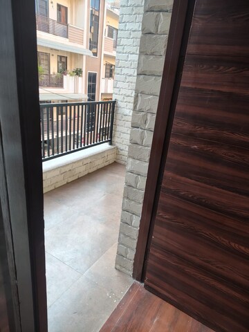 Balcony in 3 BHK Builder Floor at Dhakoli – for Sale