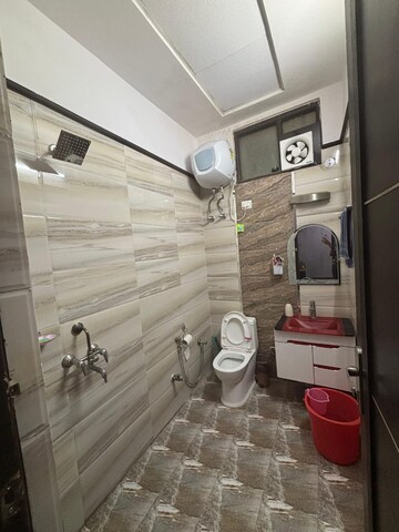 Staircase in 3 BHK Builder Floor at Gyan Khand I – for Rent