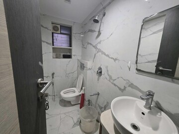 Bathroom in 2 BHK Apartment at Platinum Life, Andheri West – for Rent