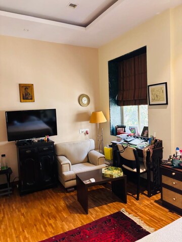 Living Room in 4 BHK Apartment at Metro House Colaba, Colaba – for Sale