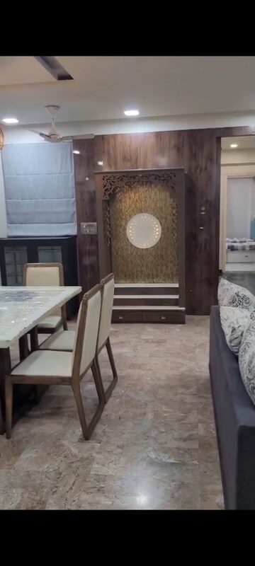 Bathroom in 3 BHK Apartment at Hiranandani Estate, Ghodbunder Road – for Rent