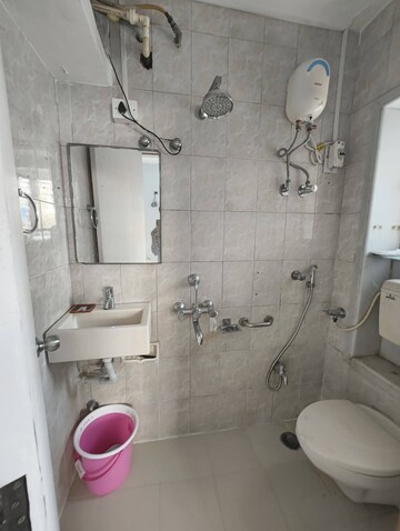 Bathroom in 3 BHK Apartment at Sneh CHS Santacruz, Santacruz West – for Rent