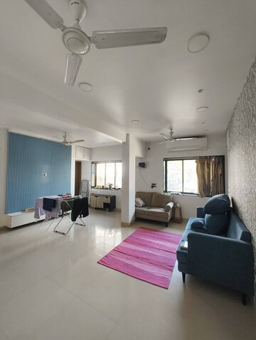 Living Room in 3 BHK Apartment at Sneh CHS Santacruz, Santacruz West – for Rent